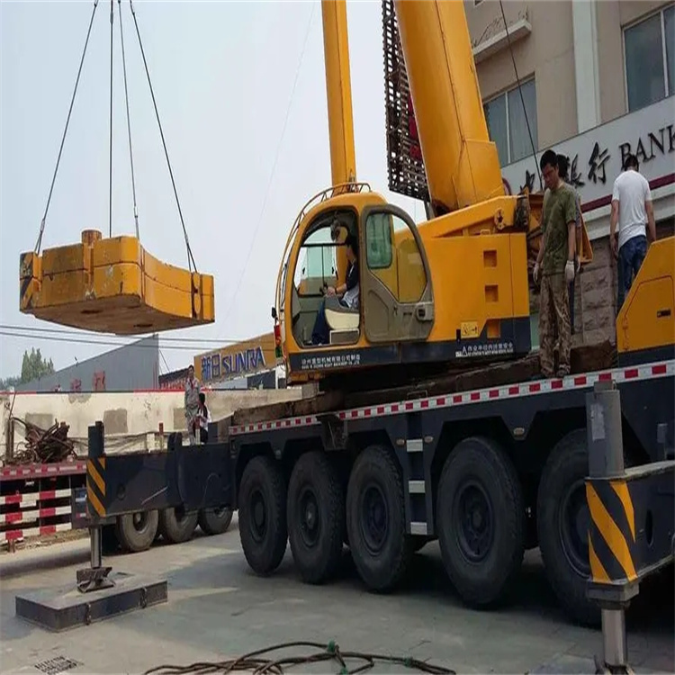 邵武当地吊车出租|机器吊装|75吨|工厂搬迁服务